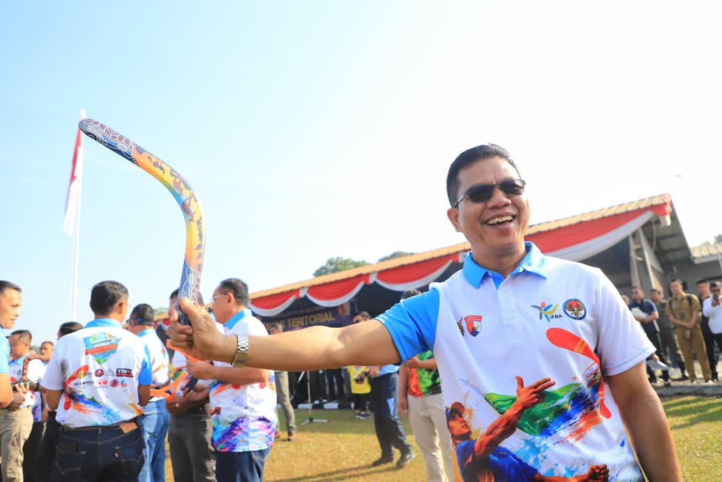 Atlet dari 12 Negara Bertanding di World Boomerang Championships 2026 di Lanud Sulaeman