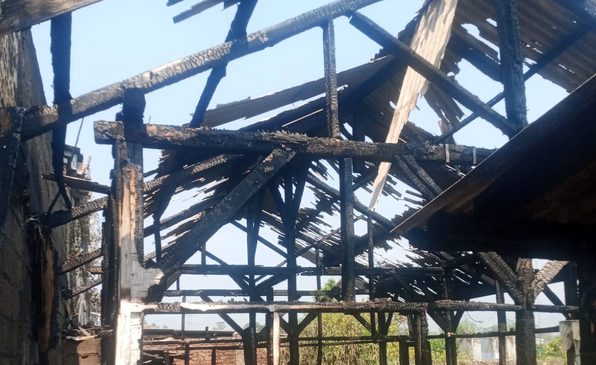 Terbangun Saat Api Mengepung, Penghuni Sekretariat FORWACI Selamat dari Kebakaran