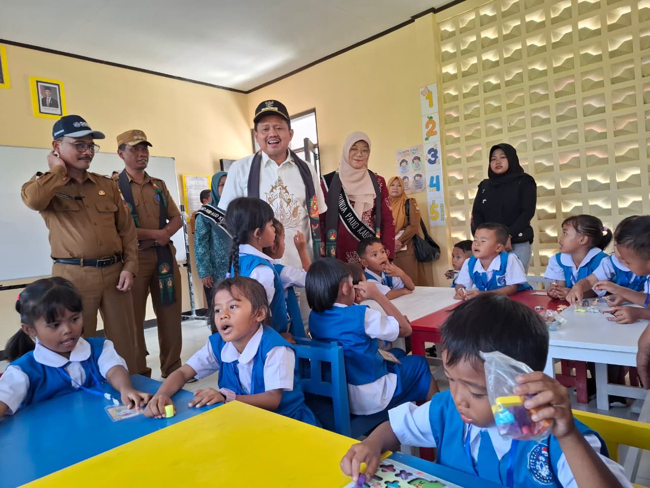 Wujud Pemerataan Layanan Pendidikan di Wilayah Perbatasan, TK Negeri Sartika Diresmikan 